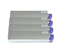 Cartouche de Toner Couleur Compatible for OKI 822, for Okidata C822 C822n C822dn, 4 pièces EUR 44844616 15 14 13 Type C7 43837112 11 10 09