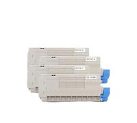 Cartouche De Toner Couleur for Imprimante OKI C610, C710, C711, C810, C830, C822, C823, C831, C841, MC873, 1 Pièce(BK)