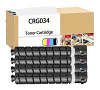 Cartouche de toner CRG034 compatible avec ImageCLASS MF810Cdn(Cyan) | Compatible avec les imprimantes MF820Cdn, MF810C, MF820C, C1225iF et C1225 ; également connu sous la référence CRG-034