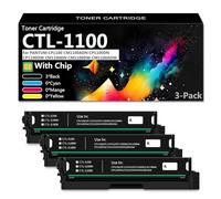 Cartouche de Toner CTL-1100 Compatible pour PANTUM CP1100 CM1100ADN CP1100DN CP1100DW CM1100DN CM1100DW CM1100ADW Imprimante, 3000 Pages,3*Black
