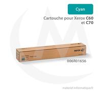 Cartouche de toner cyan - originale - pour la gamme Xerox C60 et C70 - 006R01656