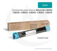 Cartouche de toner cyan - originale - pour Xerox AltaLink C8030, C8035, C8045, C8055, C8070 - 15000 pages - 006R01698