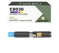 Cartouche de toner de rechange C8030 C8035 C8045 C8055 C8070 pour imprimante Xerox Fonctionne avec AltaLink C8030 C8035 C8045 C8055 C8070 (1, cyan)