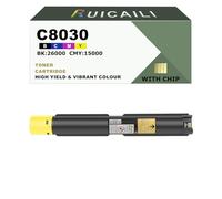 Cartouche de toner de rechange C8030 C8035 C8045 C8055 C8070 pour imprimante Xerox Fonctionne avec AltaLink C8030 C8035 C8045 C8055 C8070 (1, jaune)