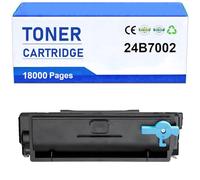 Cartouche De Toner De Remplacement 24B7002 MX1342 Compatible avec Les Imprimantes Lexmark M1342 XM1342 XM3142, Lot De 1,Black-with Chip