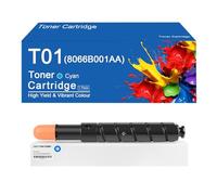 Cartouche de Toner de Remplacement Compatible T01 pour imprimantes Canon imagePRESS C650, C700, C800, C750, C810, C850 et C910 - Impression Nette,T01 -Cyan