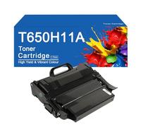 Cartouche de Toner de Remplacement T650H11A / T650H21A pour imprimantes Lexmark T650N, T652DTN, T654DN, X654DE, X658DE et X658DTE,T650H11A -1Set
