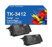 Cartouche de Toner de Remplacement TK-3412 pour imprimante Kyocera ECOSYS PA5000x (Compatible TK-3412 et TK-3410).,TK3412-2Set