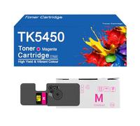Cartouche de Toner de Remplacement TK-5450 (4 Couleurs) à Haut rendement pour imprimantes Kyocera ECOSYS PA2600cwx et MA2600cwfx - Facile à Installer et à Utiliser,TK5450-Magenta