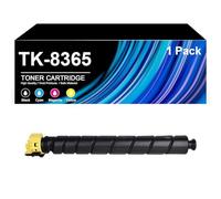 Cartouche De Toner De Remplacement TK-8365 pour Imprimante Kyocera TK-8365, Compatible avec L'imprimante Kyocera TASKalfa 2554ci,Yellow-1 Set
