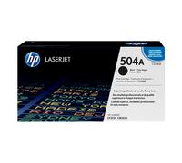HP Cartouche de toner CE250A (504A) Noir authentique – TVA incluse