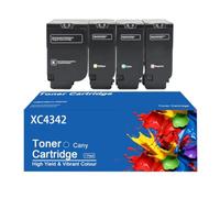 Cartouche De Toner Équipée D'une Puce XC4352, Compatible Avec Les Imprimantes Lexmark XC4342 Et XC4352 (24B7516, 24B7515) - Cartouches Haute Capacité