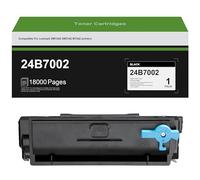 Cartouche De Toner Haute Capacité 24B7002 pour Imprimantes Lexmark M1342 XM1342 XM3142, Offrant Une Capacité De 18 000 Pages Et Une Excellente Qualité d'impression,Black-with Chip