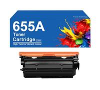 Cartouche de Toner Haute capacité 655A de Remplacement pour imprimante HP Color Laserjet Enterprise M652n, M652dn, M653dn, M653x et 653dh. Imprimez clairement.,655A -M