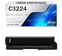 Cartouche de toner haute capacité C3224 remanufacturée, compatible avec les cartouches d'encre C3210HK0/C0/M0/Y0 des imprimantes Lexmark MC3224 C3224dw C3326dw C3426dw MC3224i (Size:1Pack,Color:Noir)