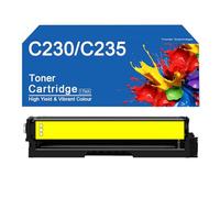 Cartouche de Toner Haute capacité Compatible C230/C235 pour imprimante Xerox C230 C235 (sans Puce),C230-Y