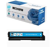 Cartouche De Toner Haute Capacité MC240FW 408451 408452 408453 408454 Compatible avec Les Imprimantes Ricoh MC240FW PC200W, sans Puce,Cyan-1 Pack
