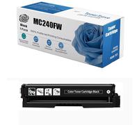 Cartouche De Toner Haute Capacité MC240FW 408451 408452 408453 408454 Compatible avec Les Imprimantes Ricoh MC240FW PC200W, sans Puce,Black-1 Pack