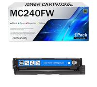 Cartouche de toner haute capacité MC240FW compatible avec l'imprimante laser couleur Ricoh MC240FW PC200W, 4500 pages, compatible avec les références 408451 408452 408453 4(Size:4500Page,Color:Cyan)