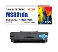 Cartouche De Toner Haute Capacité MS331dn 55B2000 55B2H00 55B2X00, Compatible avec Les Imprimantes Lexmark MS331dn MX331adn MS431dn MS431dw MX431adn MX431adw MX432adwe,Black-20000 Pages