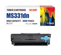 Cartouche De Toner Haute Capacité MS331dn 55B2000 55B2H00 55B2X00, Compatible avec Les Imprimantes Lexmark MS331dn MX331adn MS431dn MS431dw MX431adn MX431adw MX432adwe,Black-3000 Pages