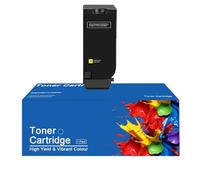 Cartouche De Toner Haute Capacité XC4352, Compatible Avec Les Imprimantes Lexmark XC4342 Et XC4352 24B7518 24B7517 Avec Puce,Jaune