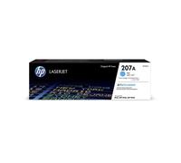 HP 207A W2211A Toner Cyan Authentique pour HP Color LaserJet Pro M255 / M282 / M283