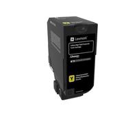 Cartouche de toner Jaune Lexmark 84C2HYE Original – Rendement 16000 pages – Compatibilité CX725de/dhe/dthe – Technologie Laser – Durée de vie 2 ans