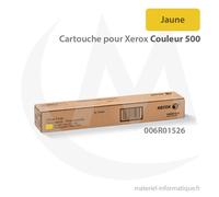 Cartouche de toner jaune - originale - pour la gamme Xerox Couleur 500 - 006R01526