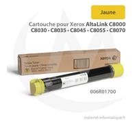 Cartouche de toner jaune - originale - pour Xerox AltaLink C8030, C8035, C8045, C8055, C8070 - 15000 pages - 006R01700