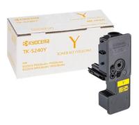 Cartouche de toner KYOCERA TK 5240Y originale jaune pour ECOSYS M5526cdn, M5526cdw, P5026cdn, P5026cdw