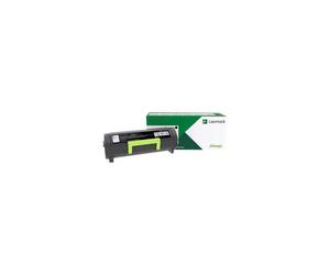 Cartouche de toner Lexmark 502U noir format tambour cylindrique mat