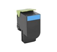 Cartouche de toner LEXMARK 802XC cyan très haute capacité - 4.000 pages - Pack de 1
