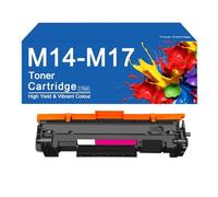 Cartouche de Toner M14-M17 avec Puce de Remplacement pour Toner CF244A CF248A pour imprimantes HP LaserJet Pro M15a M15w M16a M17a M30w,M14M17-1Set