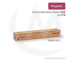 Cartouche de toner magenta - originale - pour la gamme Xerox C60 et C70 - 006R01657