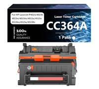 Cartouche de Toner Multipack Compatible avec la Puce pour HP CC364A CC364X pour HP Laserjet P4014 4014n 4015n 4015tn 4015x 4515n 4515tn 4515x 4515fn Imprimante, 25000/10000 Pages,10000pages