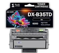Cartouche de toner noir compatible DX-B35TD de qualité supérieure, Rendement de 6000 pages, impression fluide et respectueuse l'environnement, Remplacement imprimantes Sharp DX-B352P,Black-1PACK