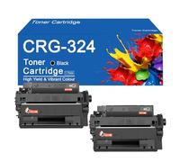 Cartouche de Toner Noir CRG-324 de Remplacement pour imprimantes Canon Imageclass LBP 6750 6780x MF515dw MF511dw,CRG324 -2Pack