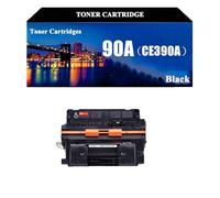 Cartouche de Toner Noir Haute capacité CE390A 90A avec Puce pour imprimante HP 600 M601N M601DN M602N M602X M602DN M603N M603DN M4555MFP M4555FSKM M4555H,Black-1 Piece