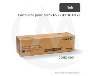 Cartouche de toner noir - originale - pour Xerox D95, D110, D125 - 6500 pages - 006R01561