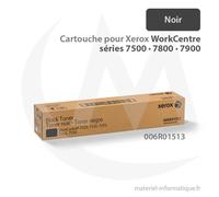 Cartouche de toner noir - originale - pour Xerox WorkCentre séries 7500, 7800, 7900 - 26000 pages - 006R01513
