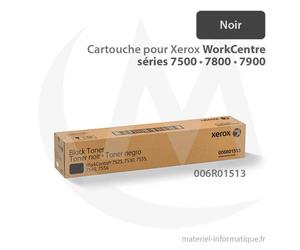 Cartouche de toner noir - originale - pour Xerox WorkCentre séries 7500, 7800, 7900 - 26000 pages - 006R01513