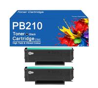 Cartouche de Toner Noir PA210 Compatible, remplaçant Les Cartouches des imprimantes Pantum P2200, P2500, P2500W, P2207, P2507, M6500, M6550 et M6600.,PA210-2Pack