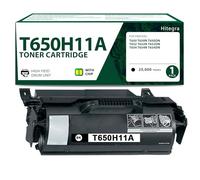 Cartouche de toner noire à haut rendement T650H11A de rechange pour Lexmark T650H11A - Fonctionne avec T650 T652 T654 T650n T652n T654n T650dn T652dn T654dn T650dtn T656dne T652dne tn T65 Toner pour