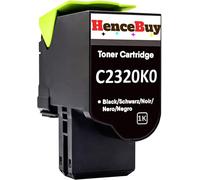 Cartouche De Toner Noire Compatible Avec Lexmark C2320K0 Pour Imprimante Lemark C2325 Mc2325Adw C2535Dw Mc2535Adwe C2425Dw Mc2425Adw Mc2640Adwe (Noir, 1 000 Pages)[ENC945598]