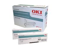 Cartouche de toner OKI ES8433 Cyan Blanc
