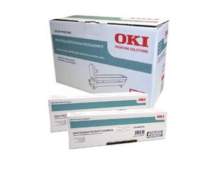 Cartouche de toner OKI ES8433 Cyan Blanc