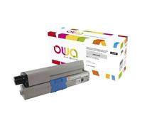 Cartouche de toner OWA Noir pour OKI MC562dn, MC562dnw, MC562w; C511dn, 531dn - Compatible jusqu'à 7000 pages