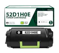 Cartouche de toner remanufacturée 52D1H0E noire de remplacement pour imprimantes Lexmark 52D1H0E 521HE compatible avec imprimantes MS710 MS711 MS810 MS811 MS812 Series Toner noir, 1 paquet de toner