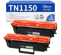Cartouche de Toner TN-1150 pour Brother TN1150 (Lot de 2) | Valable pour les imprimantes pour Brother HL-L1240W, HL-1242W, HL-1242WXL, DCP-L1640W, DCP-L1642W, DCP-L1642WXL, DCP-L1660W.